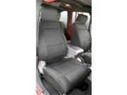 Omix Ada 13214.01 Neoprene Front Seat Covers Black 07 10 Wrangler