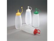 Arrow Plastic 064 Frosted Squeeze Bottle White