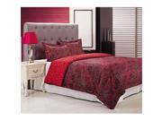 Impressions by Luxor Treasures REDWOOD 300FQDC Impressions 300 Thread Count Redwood Duvet Cover Set Full Queen