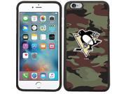 Coveroo 876 7351 BK FBC Pittsburgh Penguins Traditional Camo Design on iPhone 6 Plus 6s Plus Guardian Case