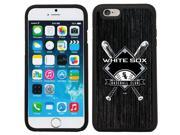 Coveroo 875 6878 BK FBC Chicago White Sox Bats Design on iPhone 6 6s Guardian Case