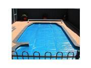 NorthLight Rectangular Heat Wave Solar Blanket Swimming Pool Cover Blue 16 x 36 ft.