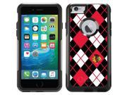 Coveroo 876 11224 BK FBC Chicago Blackhawks Argyle Design on iPhone 6 Plus 6s Plus Guardian Case