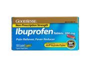 Good Sense Ibuprofen 200 mg Coated Pain Reliever Caplets 100 Count Case of 24