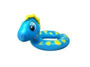 NorthLight Dragon Childrens Inflatable Swimming Pool Split Ring Inner Tube Blue Yellow 24 in.