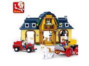 Sluban M38 B0560 Horse Farm Building Blocks Construction Set with 525 Bricks