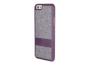 Case Logic CL PC 6A 100 PU Fabric iPhone 6 Case Purple Grey 5.5 in.
