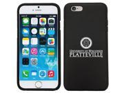Coveroo 875 7681 BK HC Wisconsin Platteville Wordmark 2 in White Design on iPhone 6 6s Guardian Case