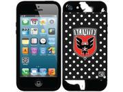 Coveroo D.C. United Polka Dots Design on iPhone 5S and 5 New Guardian Case