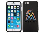 Coveroo 875 5909 BK HC Miami Marlins Primary Design on iPhone 6 6s Guardian Case