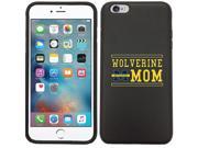 Coveroo 876 856 BK HC University of Michigan Wolverine Mom Design on iPhone 6 Plus 6s Plus Guardian Case