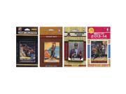 CandICollectables BUCKS4TS NBA Milwaukee Bucks 4 Different Licensed Trading Card Team Sets