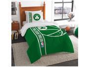 Northwest NOR 1NBA845000002RET Boston Celtics Soft Cozy NBA Twin Comforter Bed in a Bag 64 x 86 in.