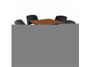 OFM PKG BRK 017 0061 Breakroom Package Featuring 36 in. Square Mesh Base Multi Purpose Table with Four Star Stack Chairs