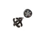 Omix Ada 15210.24 Small X Clamp Round LED Light Kit Black 1 Piece