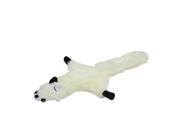 NorthLight Stuffing Free Fuzzy Ferret Durable Puppy Dog Toy with Dual Squeaker 20.5 in.