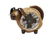 Deco Breeze DBH5422 Figurine Heater Fan Dog