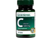 Good Sense Vitamin C 500 mg Dietary Tablet Case of 12 100 Count