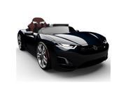 Big Toys USA BR F830 Black 12 Volt Car With Tablet Remote Controlled