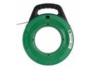 Greenlee 332 FTSS438 100 0.12 in x 100 ft. Stainless Steel Fish Tape