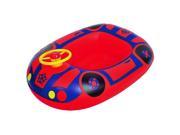 NorthLight Childrens Car Swimming Pool Inflatable Baby Boat Float Red Blue 27 in.