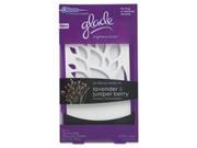 Glade CB732185CT Expressions Diffuser Kit Lavender Juniper Berry White 0.67 oz. Refill