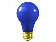 NorthLight Opaque Blue E26 Base Replacement A19 Light Bulbs 25 Watts 25 Pack
