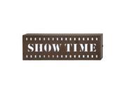 Benzara 87467 Wood LED Wall Show Sign 21 in. W