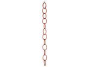 Good Directions 465P 8 Single Link Rain Chain Polished Copper