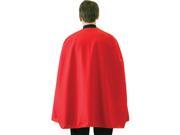 Morris Costumes AA231 Red Superhero Cape Adult 36in