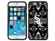 Coveroo 875 8534 BK FBC Chicago White Sox Tribal Print Design on iPhone 6 6s Guardian Case