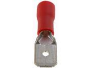 Dorman 85451 22 18 Gauge Male Disconnect 0.250 In. Red