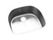 Elkay EGUH2816R 18 Gauge Stainless Steel 30.5 x 18.25 x 8 in. Single Bowl Undermount Kitchen Sink