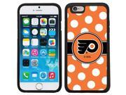 Coveroo 875 7095 BK FBC Philadelphia Flyers Polka Dots Design on iPhone 6 6s Guardian Case