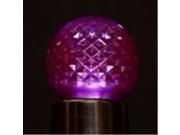 Queens of Christmas G40 RETRO PU E12 G40 RETRO PU E12 G40 Non dimmable Purple Commercial Retrofit bulb with an E12 base and 10 Internal LED Chips