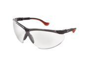 Sperian Protection Americas S3300X Genesis XC Two Shot Safety Glasses Black Frame Clear Len