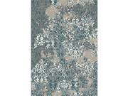 DynamicRugs KI71076112598 76112 Kingston Collection 6.7 x 9.6 in. Traditional Rectangle Rug Dark Blue