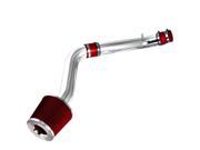 Spec D Tuning AFC CV92RD AY Cold Air Intake for 92 to 95 Honda Civic Red 7 x 8 x 28 in.