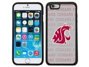 Coveroo 875 4092 BK FBC Washington State Cougars Repeating Design on iPhone 6 6s Guardian Case