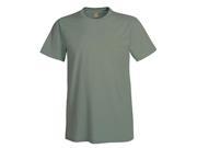 Hanes 4980 Adult Nano T T Shirt Vintage Green Small