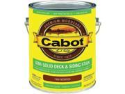 Cabot 17480 1 Gallon Semi Solid Deck Siding Stain Oil Modified Resin Redwood