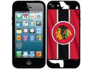Coveroo Chicago Blackhawks Jersey Stripe Design on iPhone 5S and 5 New Guardian Case