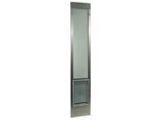 Ideal Pet Products IPP 75PATXLM Fast Fit Pet Patio Door Extra Large Silver Frame