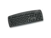 Kensington KMW64338 Keyboard Comfort Type USB PS 2 18 .25x6 .25x.75in. Black