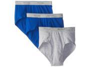 Fruit of the Loom 4609 LARGE Menfts Large Fashion Briefs 3 Count Assorted Colors Pack of 4