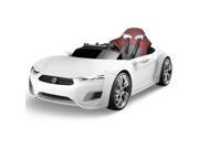 Big Toys USA BR F830 White 12 Volt Car With Tablet Remote Controlled