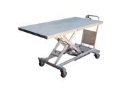 Vestil CART 1000 LD PSS Partially Ss Elevating Cart 31.5 x 63 in. 1000 lbs