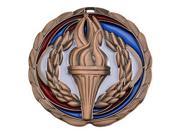 Simba CEM348B 2.5 in. Color Epoxy Medallion Victory Bronze