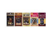 CandICollectables CAVS514TS NBA Cleveland Cavaliers 5 Different Licensed Trading Card Team Sets