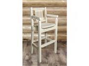 MontanaWoodworks MWHCBSWCAS Homestead Collection Captains Barstool 44 x 24 x 18 in.